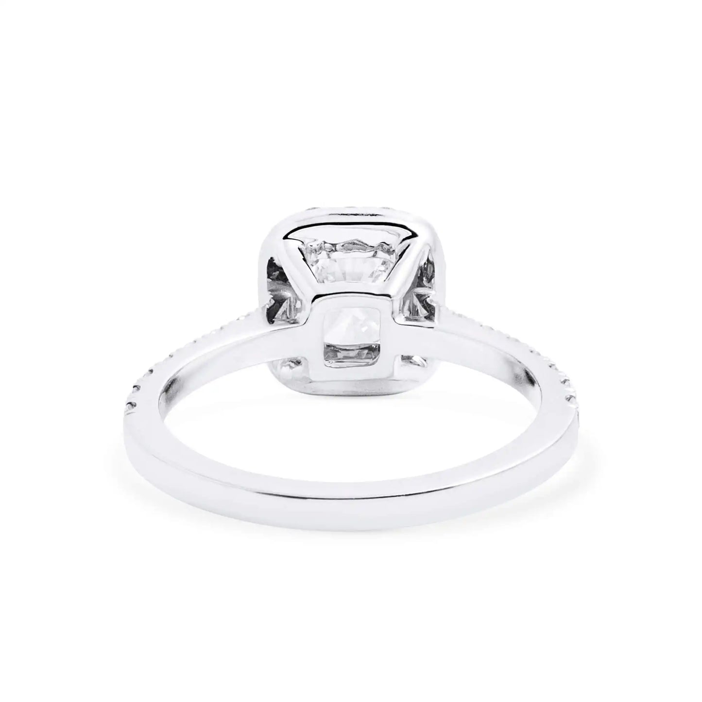 1.53 Radiant Cut Engagement Diamond Ring