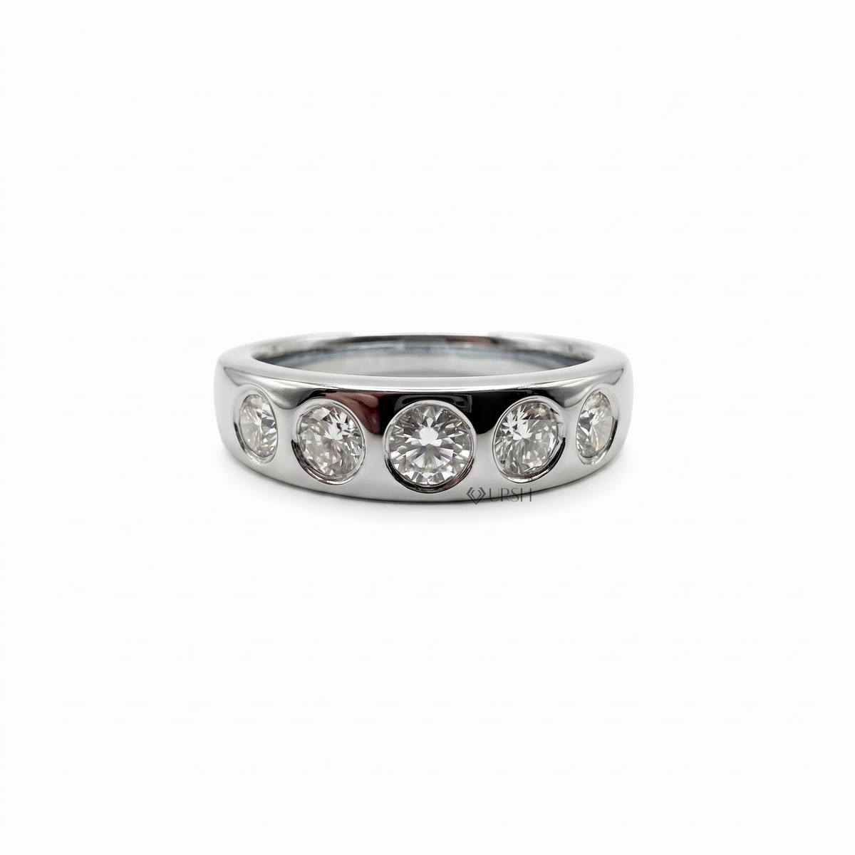 5mm Flush Dome Stackable Ring