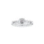 0.32 Radiant Cut Fancy-Colored Pink Diamond Ring