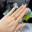 1.19 Radiant Cut Fancy-Colored Yellow & Green Diamond Ring
