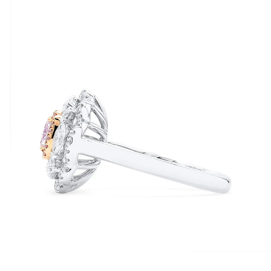 1.33ct Cushion Cut Fancy Yellow Diamond Ring