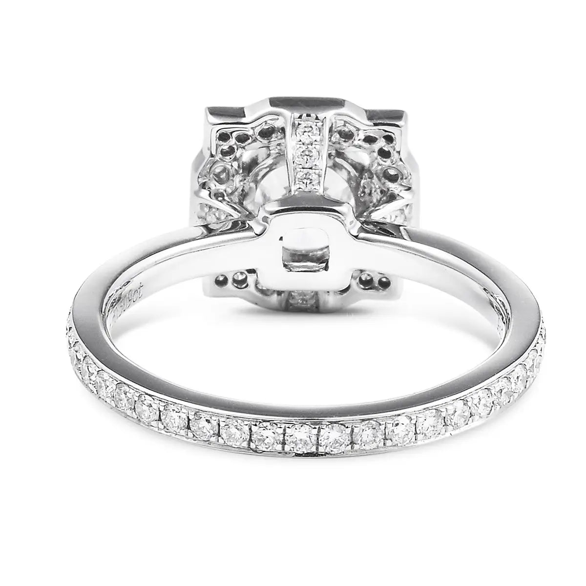 1.41 ct Round Brillant Cut White Diamond Ring
