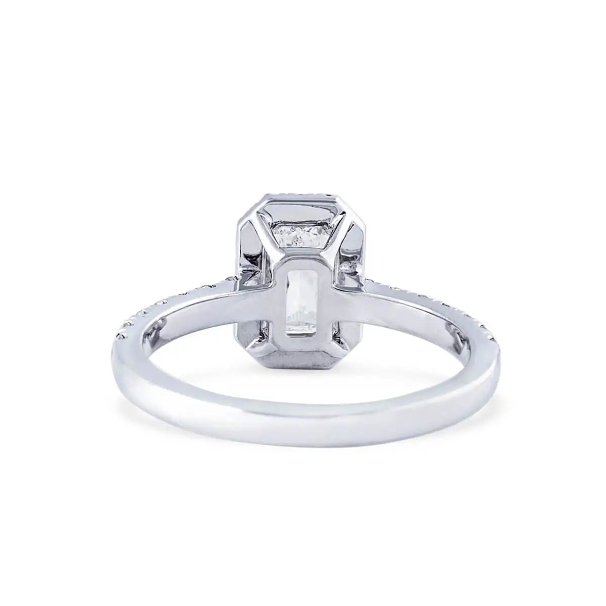 1.54 Radiant Cut Engagement Diamond Ring