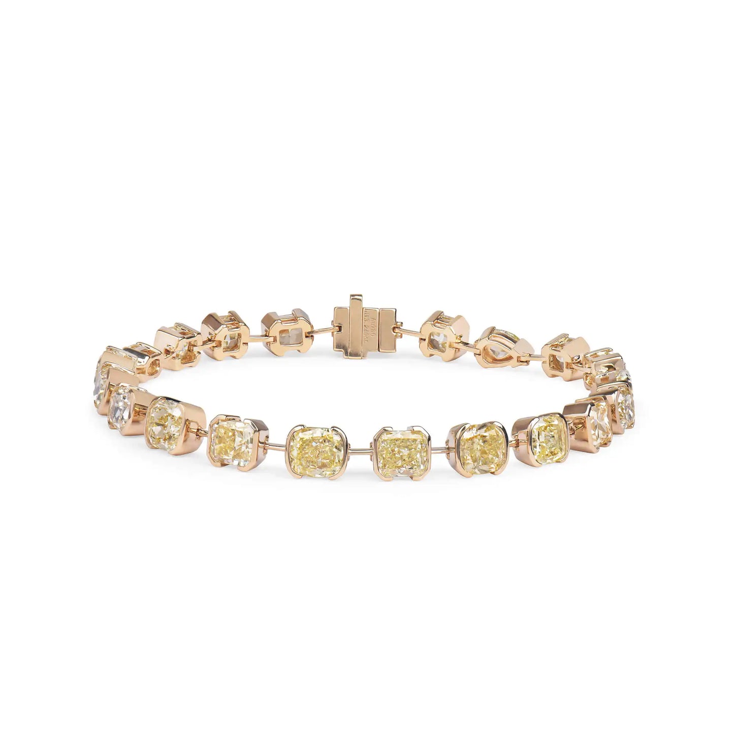 13.24ct Fancy Yellow Diamond Bracelet