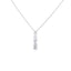 latest unique real emerald princess pear cut diamond pendent for women