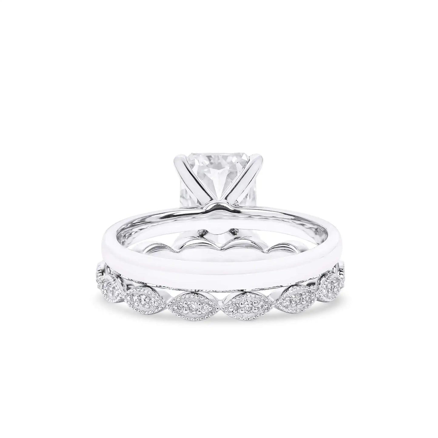 2.15 Radiant Cut Engagement Diamond Ring