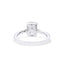 2.48ct Emerald Cut White Diamond Ring