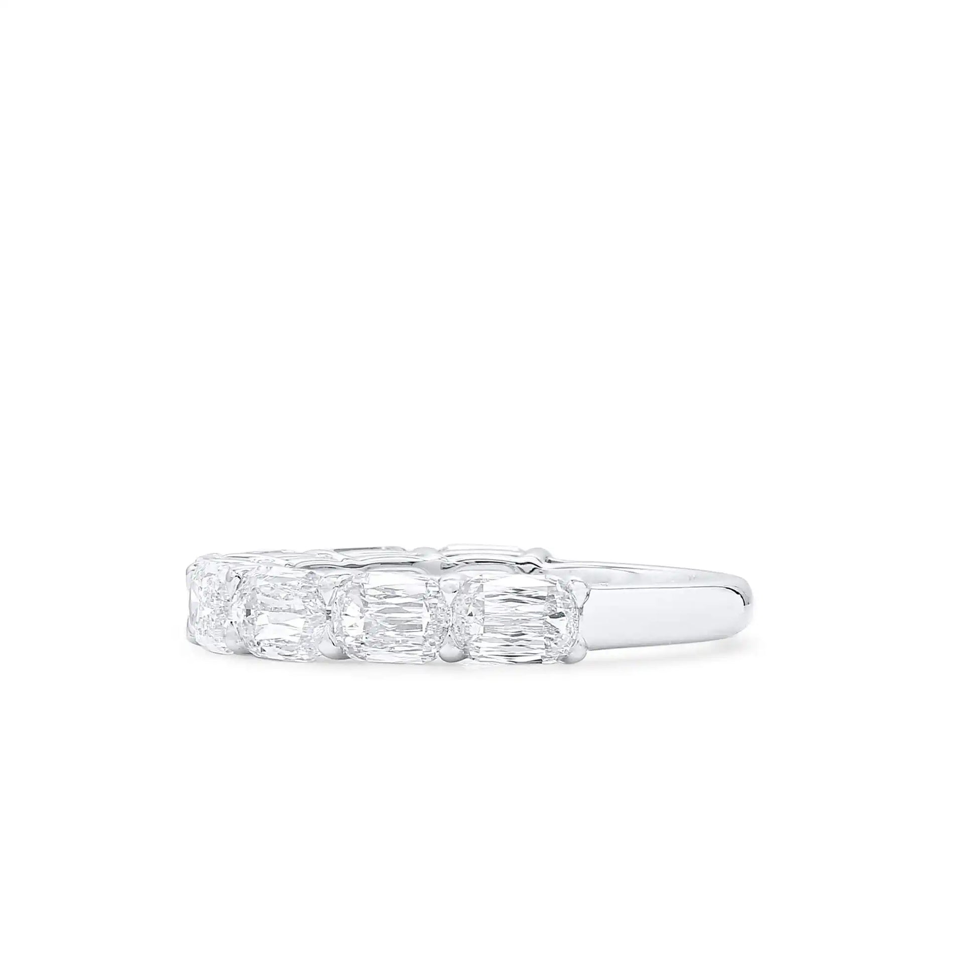 cushion cut wedding diamond eternity band