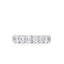 3.12ct Oval Cut Diamond Half Eternity Ring