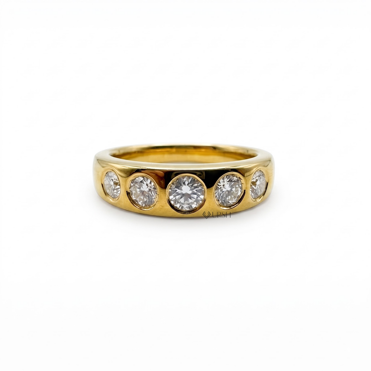 5mm Flush Dome Stackable Ring