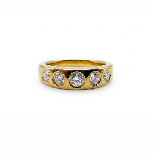 5mm Flush Dome Stackable Ring