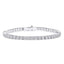 natural diamond tennis bracelet 