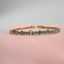 Letter Diamond Tennis Bracelet